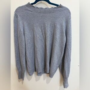 Boden Women's Gray Blue Cashmere Sweater